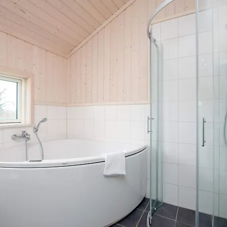 Stylish Baltic Retreat With Fireplace 펜션 *